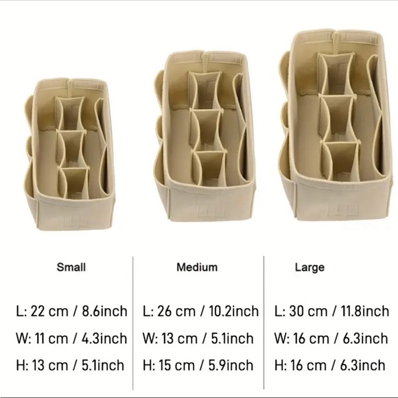 Handbag Organizer - Multi-Pocket Insert for Effortless Organization - Picture 3 of 4